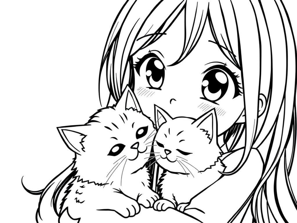 cat coloring pages