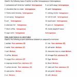 Classification Of Matter Worksheet Fill Out Sign Online DocHub