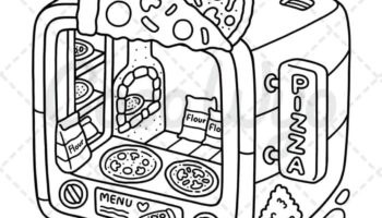Coco Wyo Little Corner Coloring Book PDF 40 Printable Pages For Kids Adults Instant Digital Download Bold And Easy Coloring Book Etsy