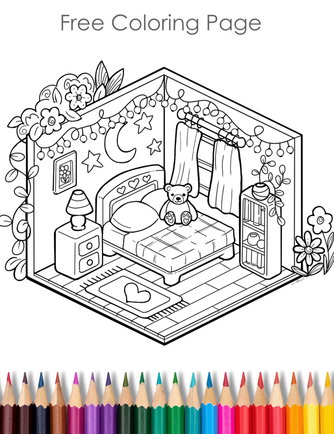 cozy coloring pages