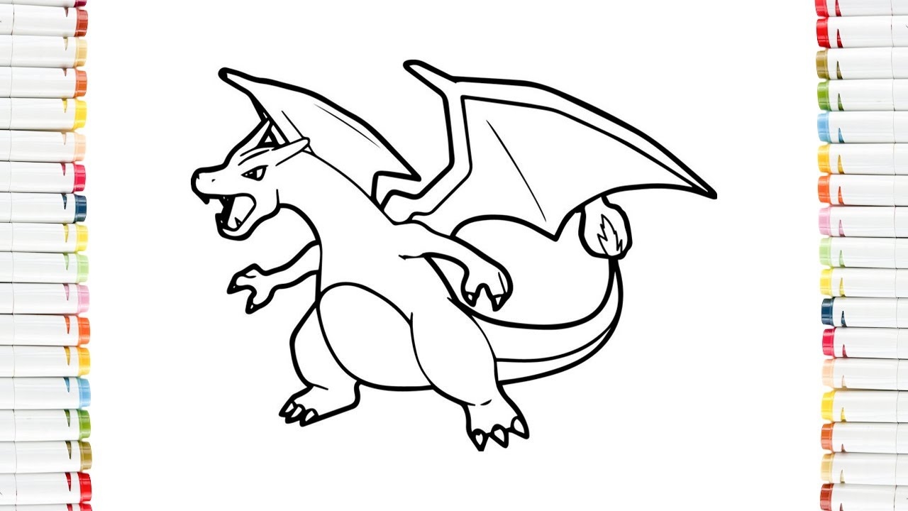 charizard coloring pages