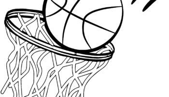 Coloring Pages Basketball Coloring Pages