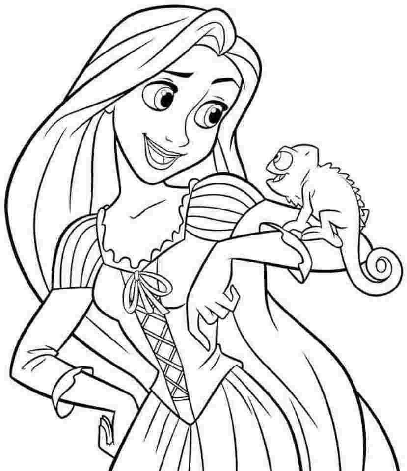 disney princess coloring page