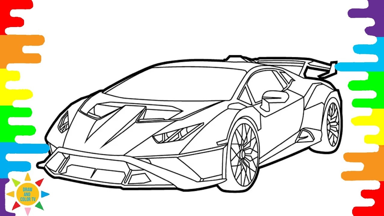 lamborghini coloring page lamborghini coloring page