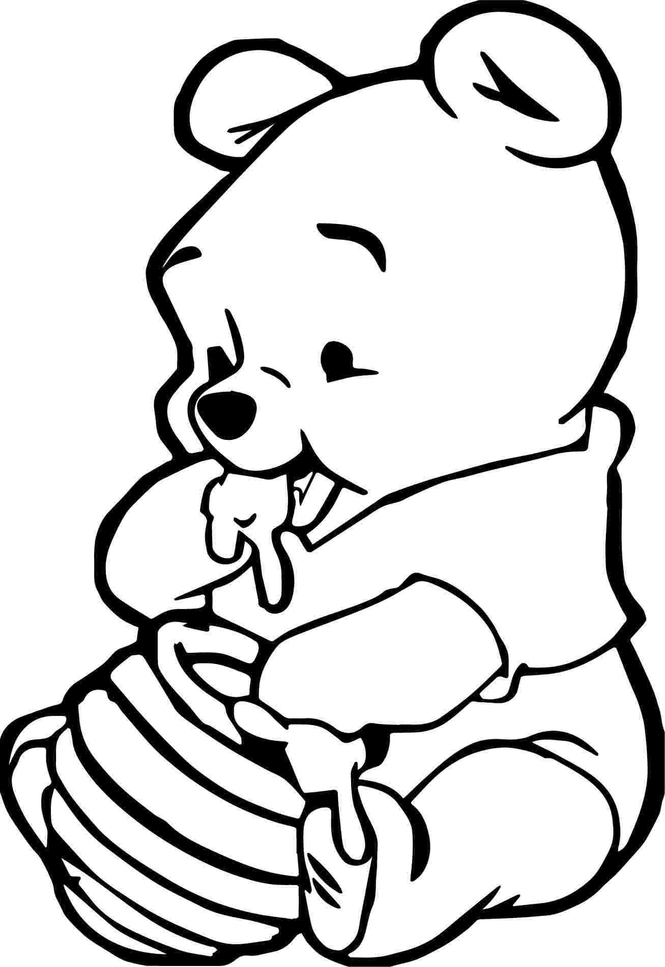 Coloring Pages Pooh Bear Coloring Pages For Kids