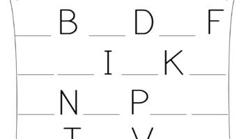 Complete The Alphabet Worksheet Free Printable Doozy Moo