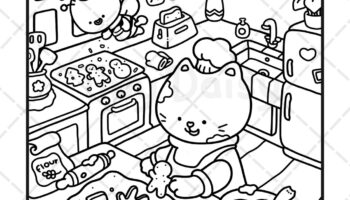 Cozy Buddies Coloring Book A Warm And Festive Coloring Adventure