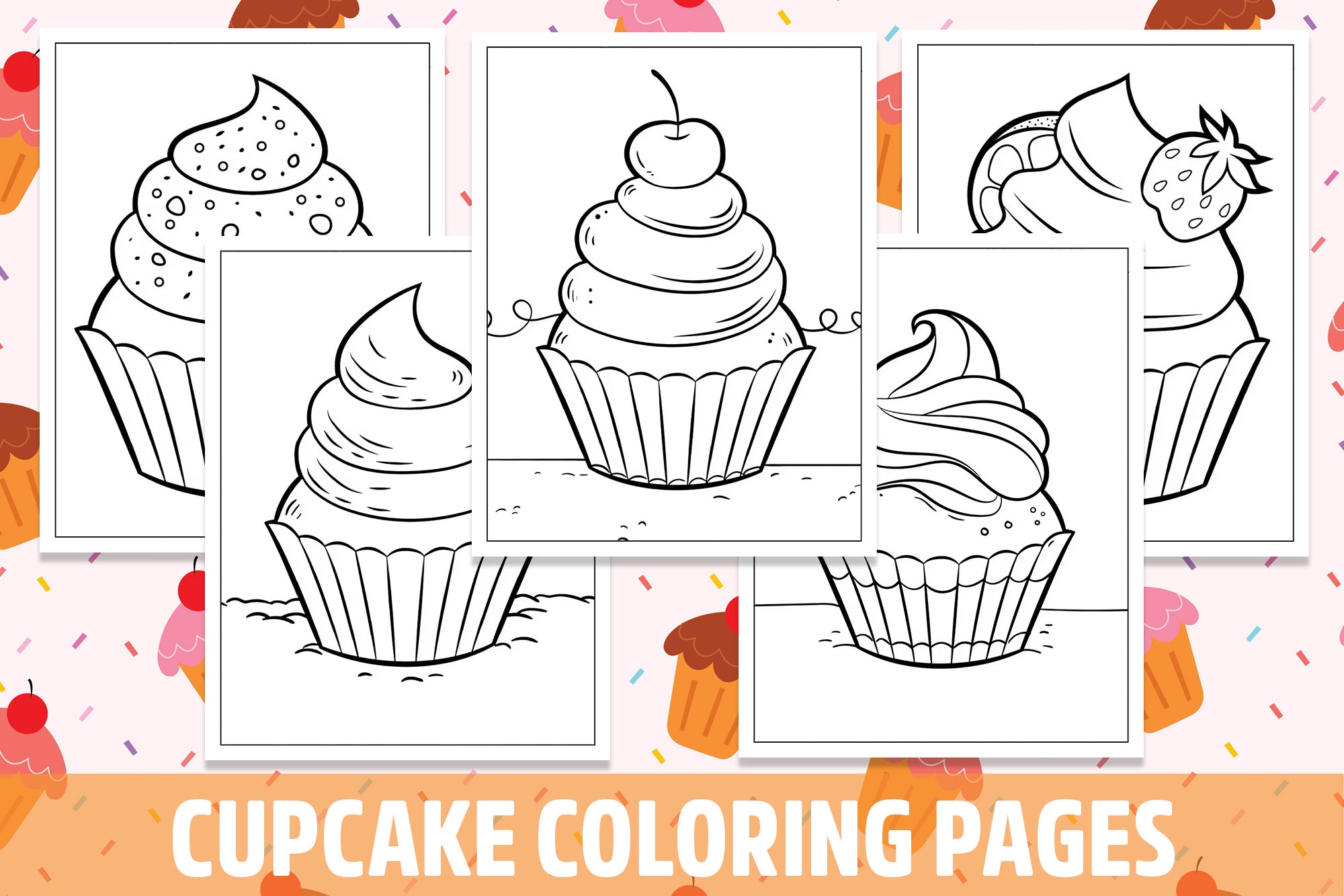 Cupcake Coloring Pages For Kids Girls Boys Teens Birthday School Activity Made By Teachers Cupcake Coloring Pages For Kids Girls Boys Teens Birthday School Activity Made By Teachers