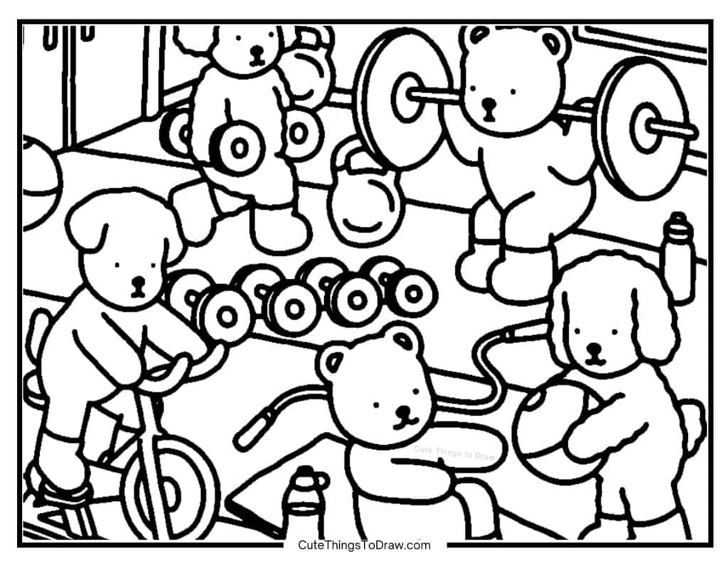 bobbie goods coloring page