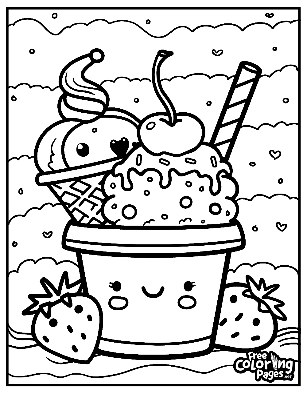 cute coloring page cute coloring page