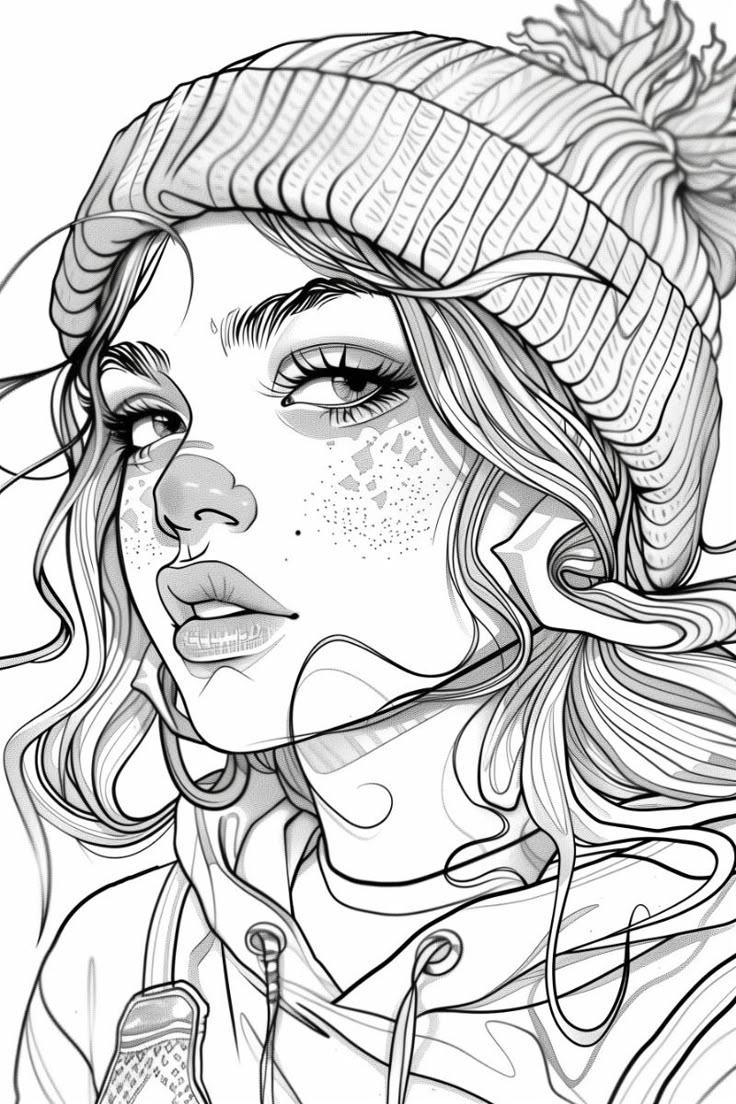 Cute Girl Coloring Pages Free Printables Cute Girl Coloring Pages Free Printables