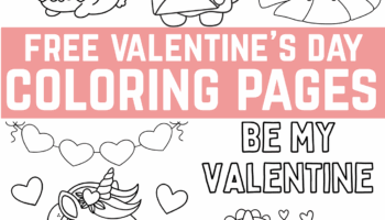 Cute Valentine s Day Coloring Pages Crafty Morning