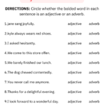 Daily Grammar Activities Adjectives Adverbs Worksheets 3rd 4th 5th Grade Made By Teachers