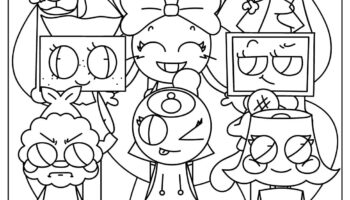 Dandys World Coloring Pages