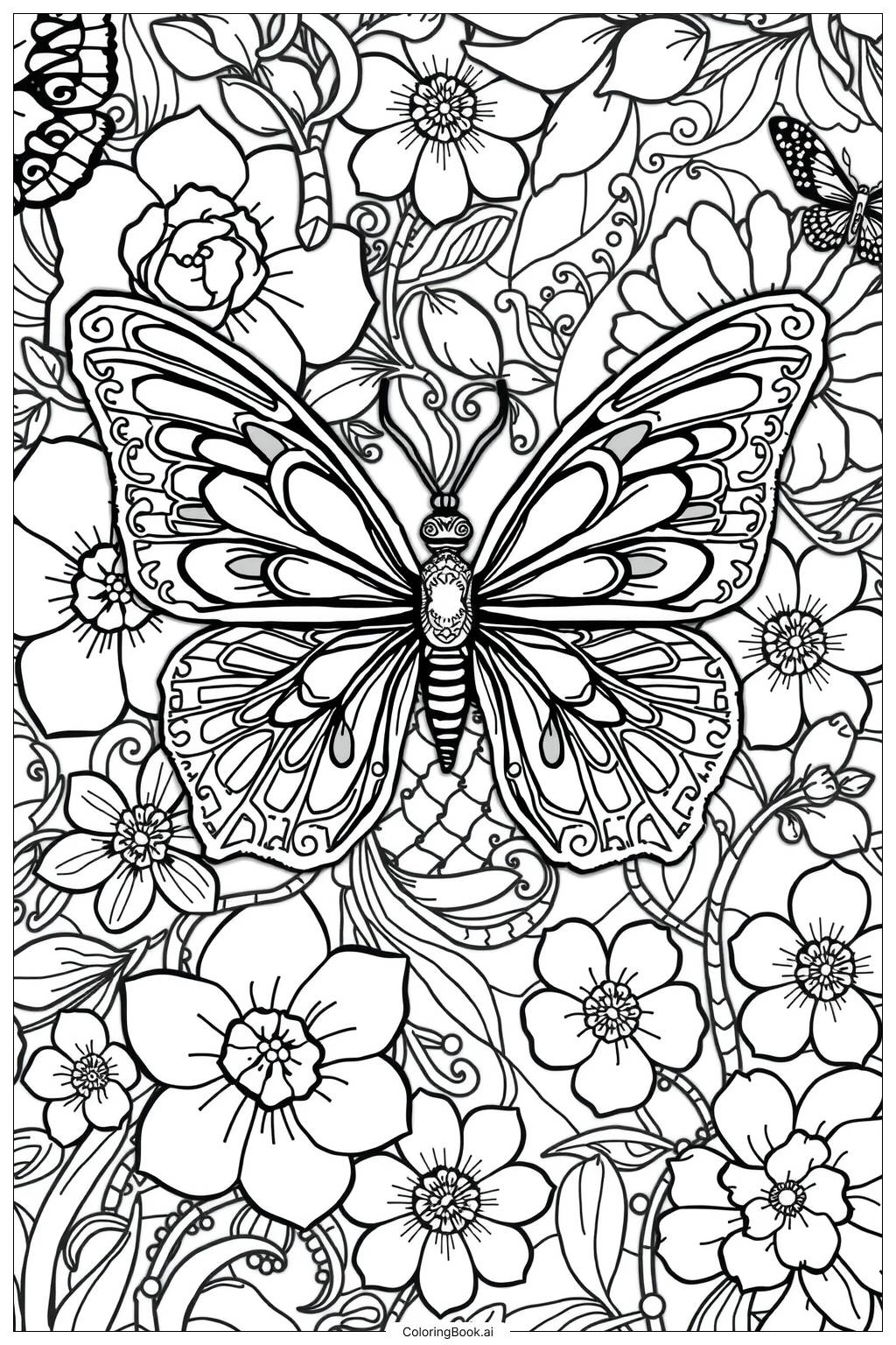 coloring pages butterfly