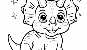 Dinosaur Coloring Pages 20 Free Printable PDF 