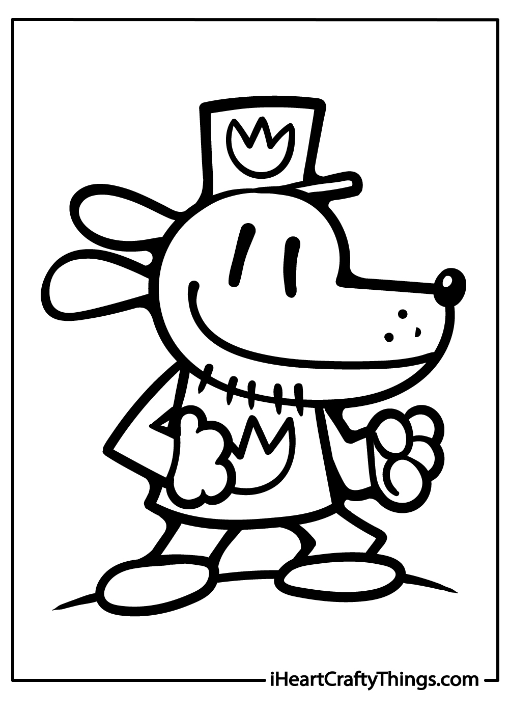 Dog Man Coloring Pages 15 Free Printables 
