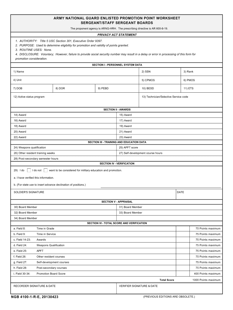 E4 Evaluation Form 4100 Fill Out Sign Online DocHub