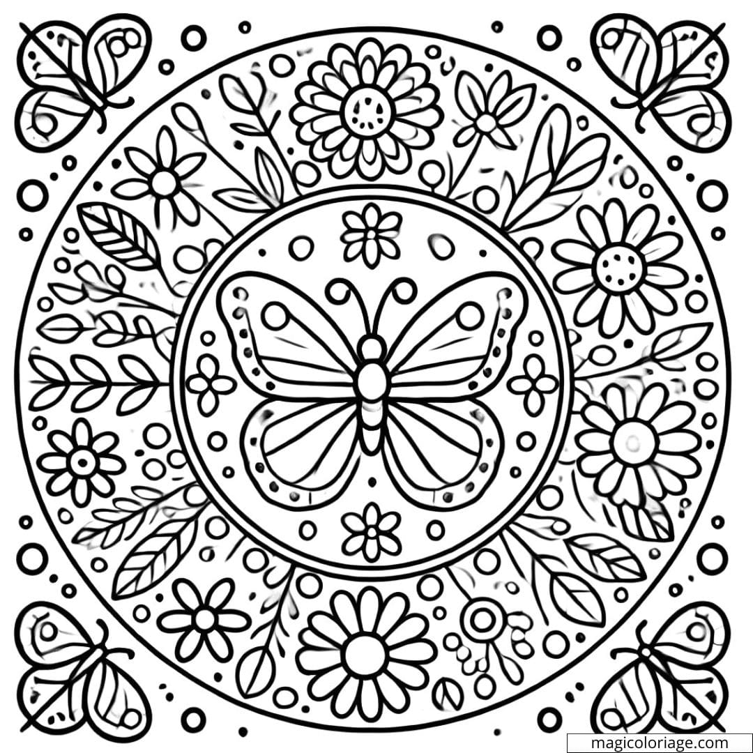 mandala coloring pages