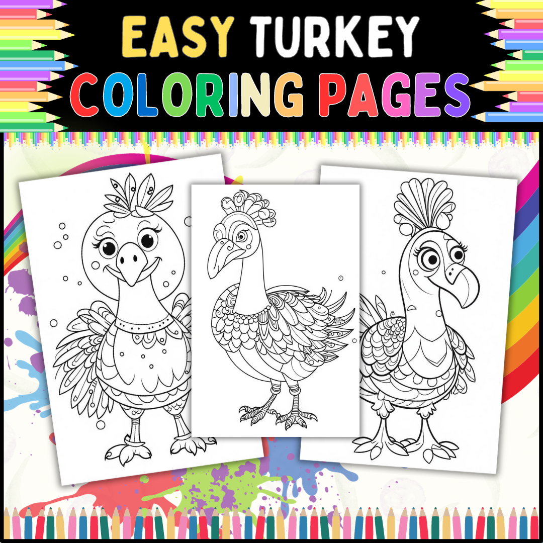 turkey coloring pages