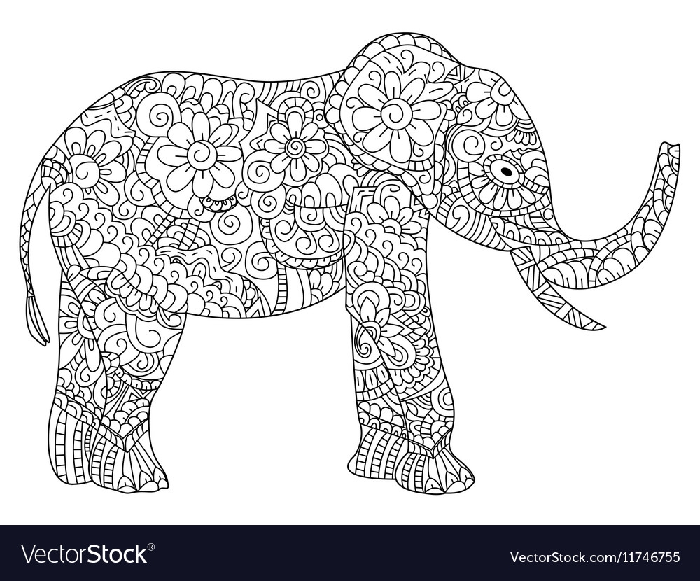 elephant coloring pages
