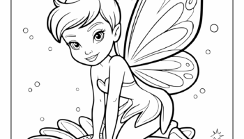 Fairy Coloring Pages Free Printable PDFs 
