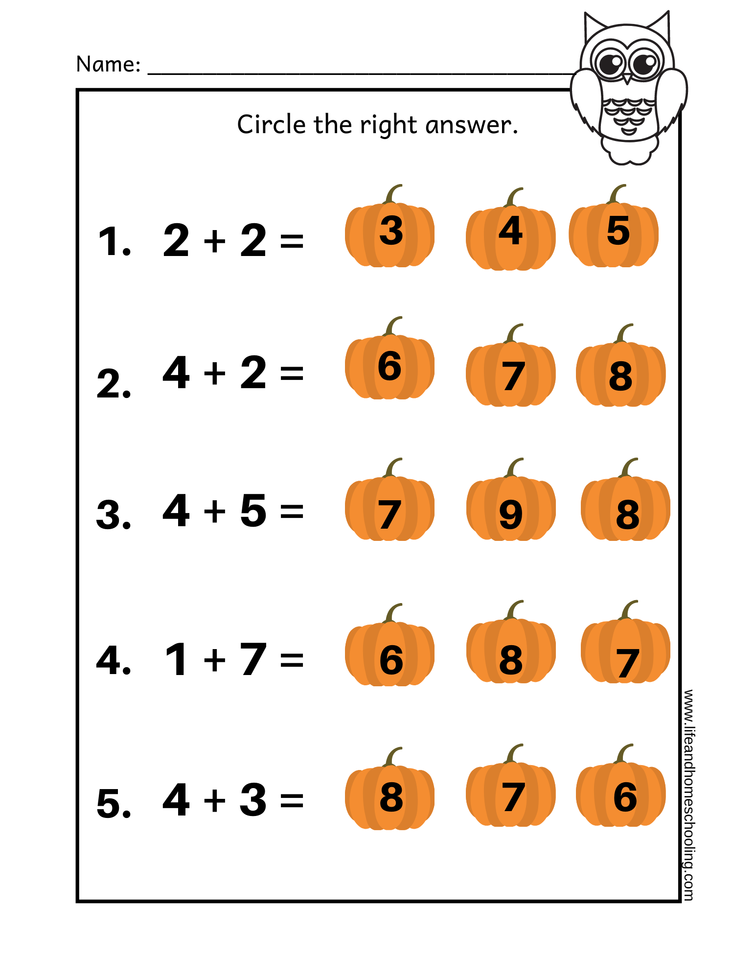 2nd grade math worksheets