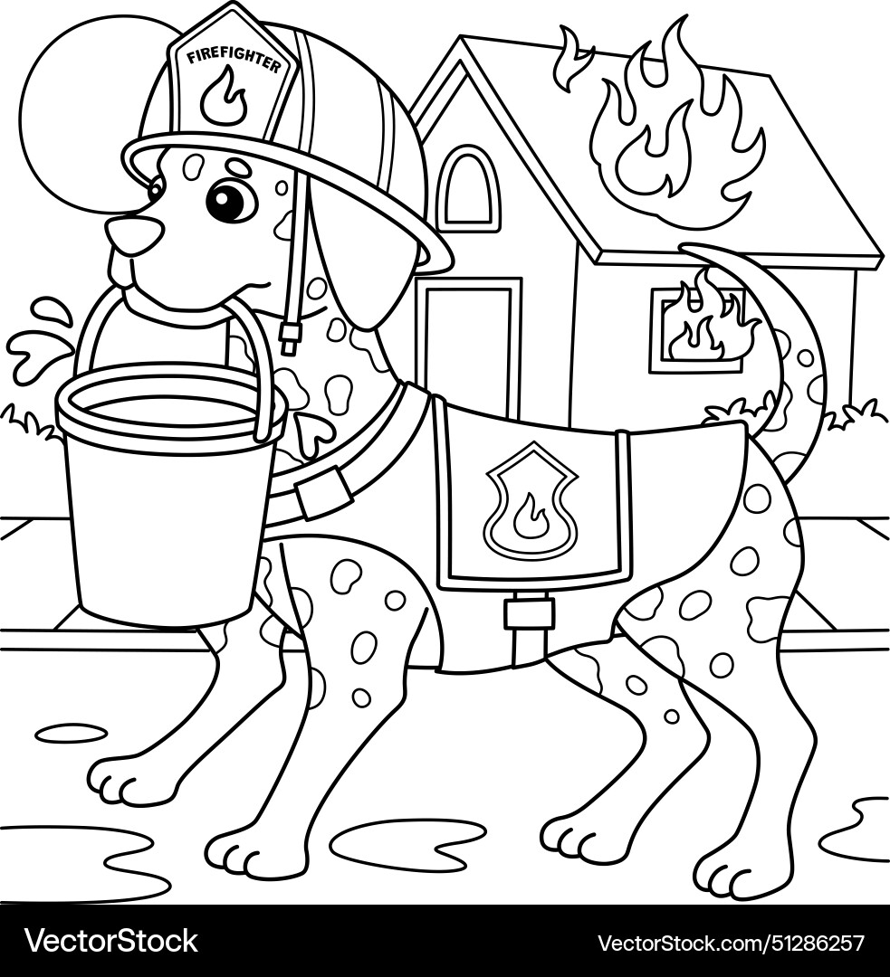 dog coloring page