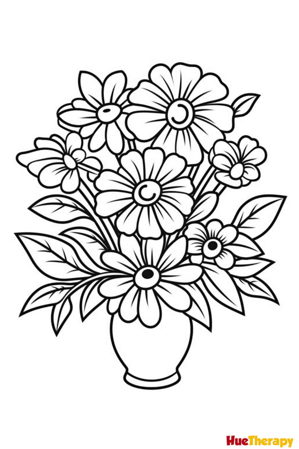 flower color pages