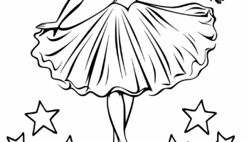 Free Ballet Coloring Pages Crafty Morning