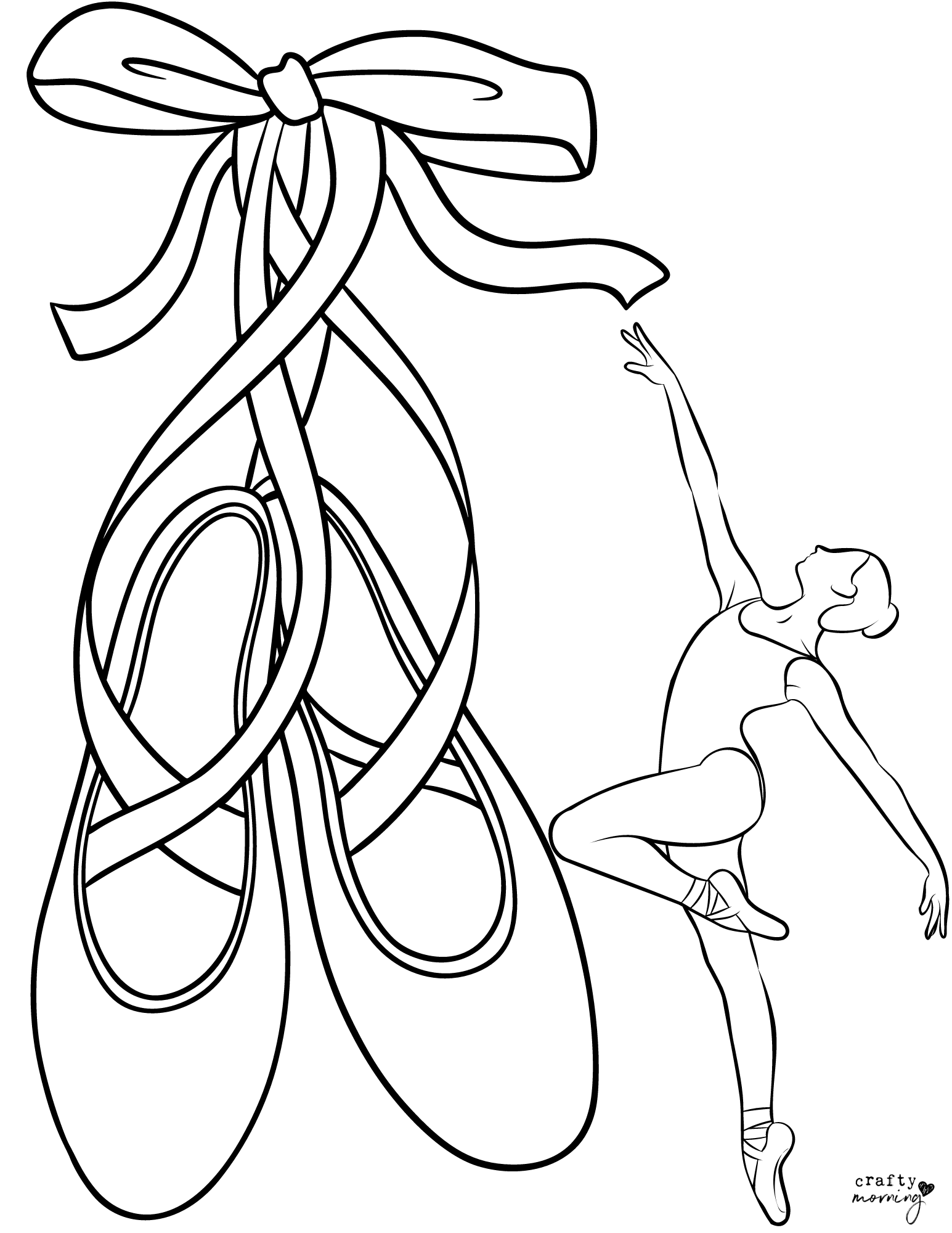 ballet coloring pages