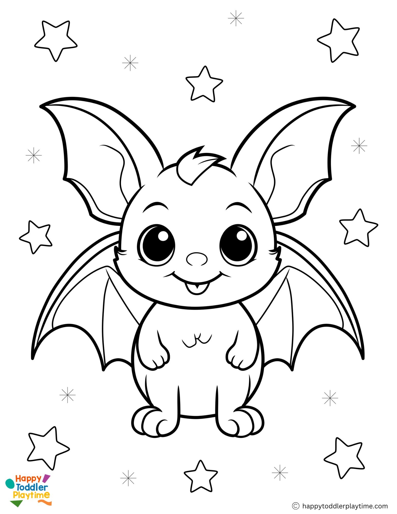 bat coloring pages