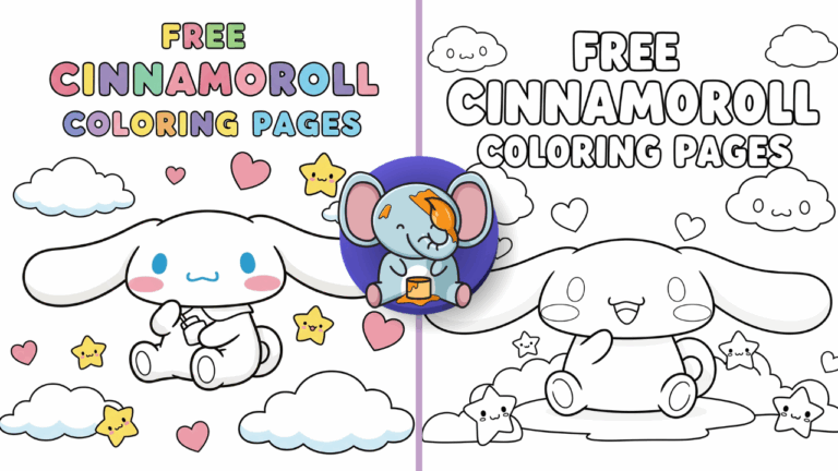 Free Cinnamoroll Coloring Pages Cute Printable Designs