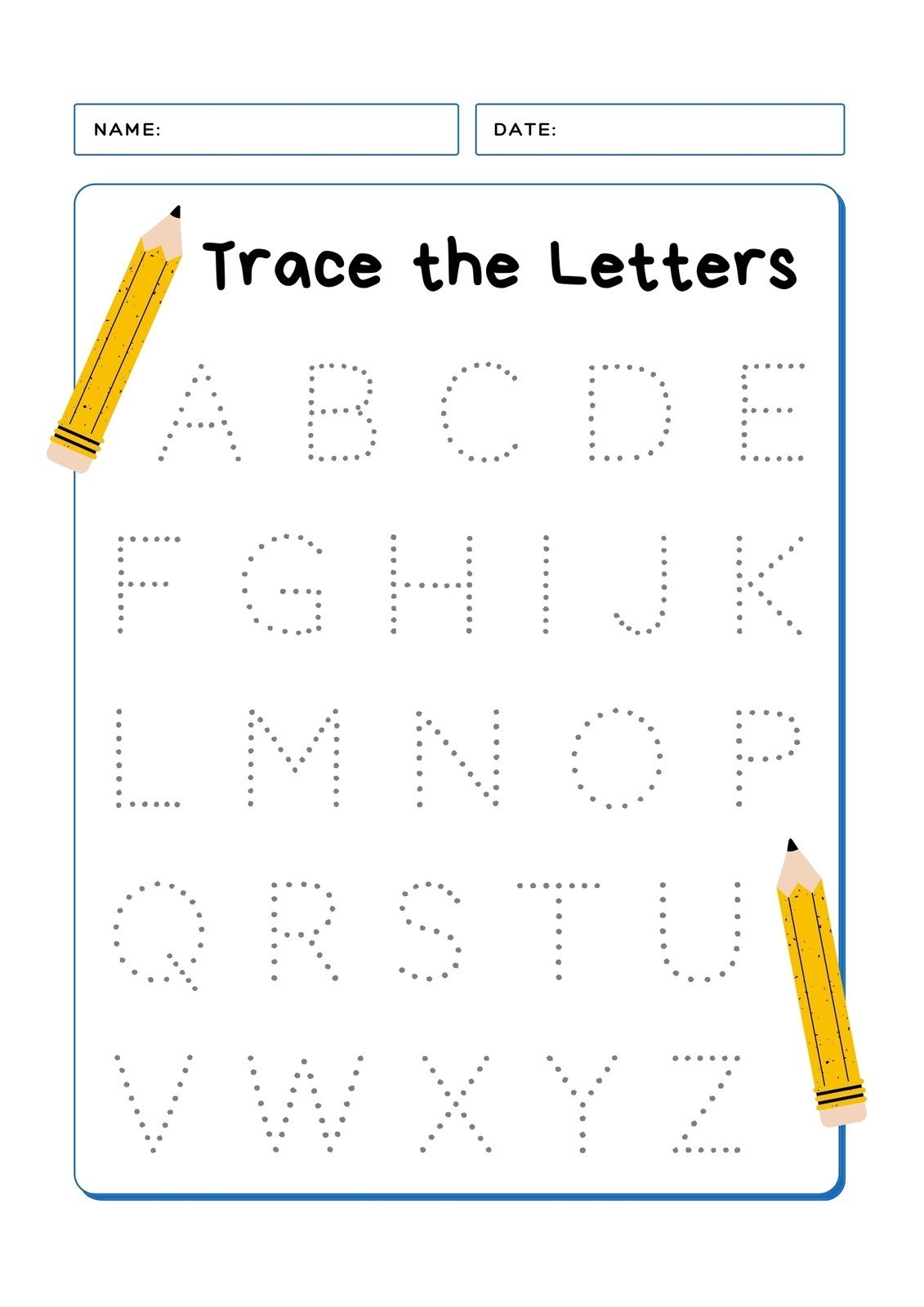 Free Custom Printable Handwriting Worksheet Templates Canva Worksheets Library