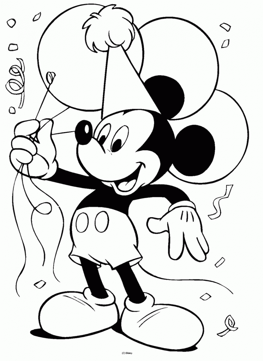 free printable disney coloring pages