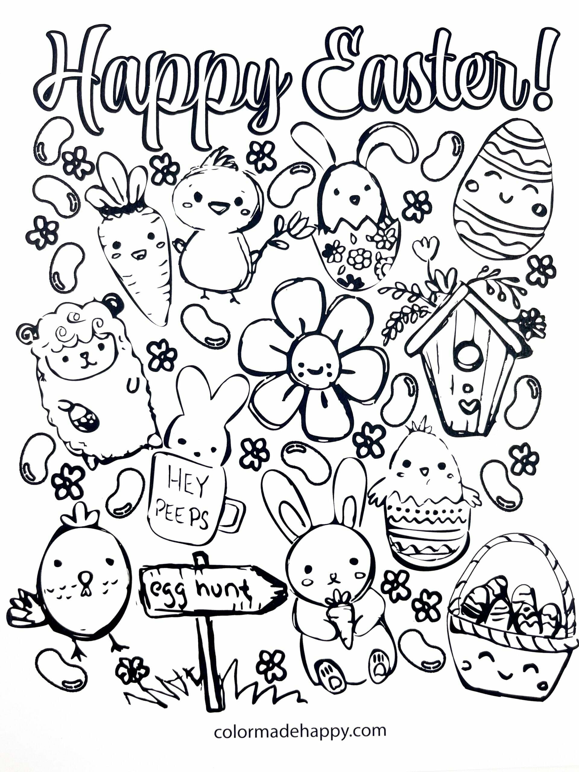 free easter coloring pages free easter coloring pages