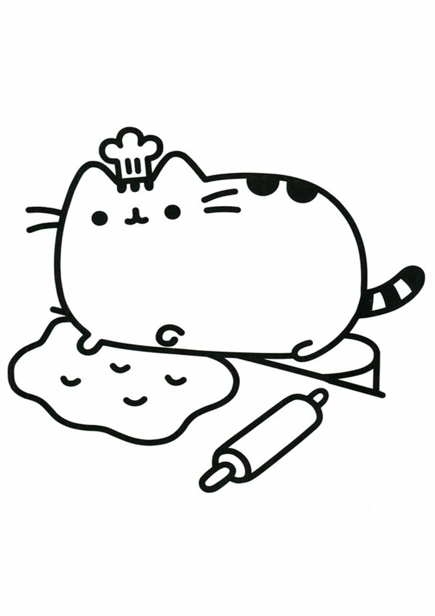 Free Easy To Print Pusheen Coloring Pages Tulamama Free Easy To Print Pusheen Coloring Pages Tulamama