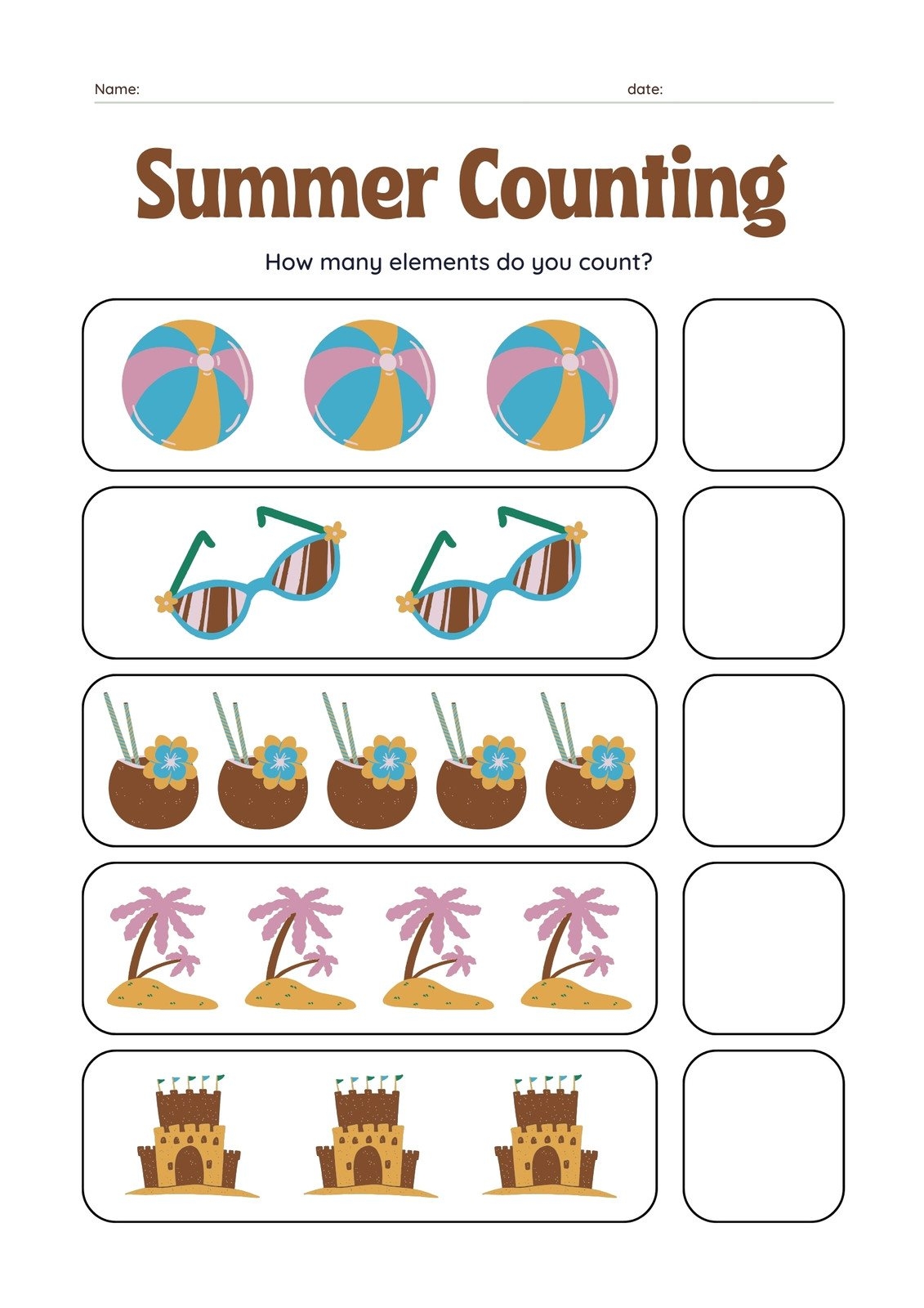 Free Editable Kindergarten Worksheets Canva
