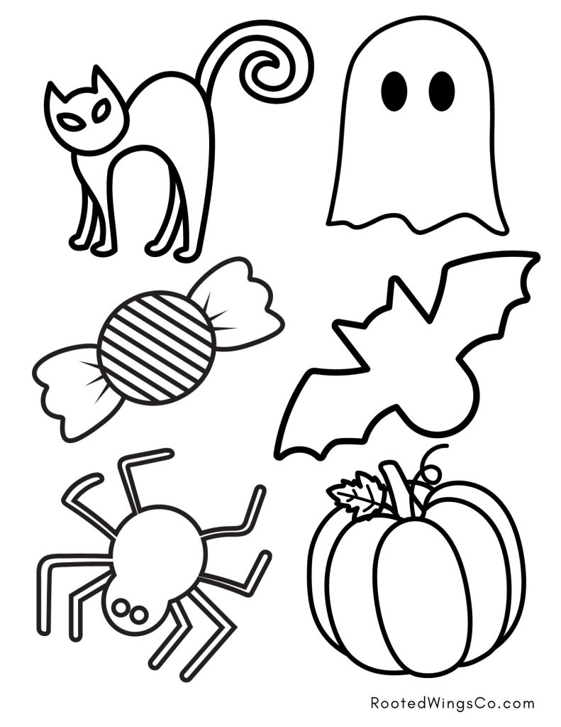 halloween coloring pages free