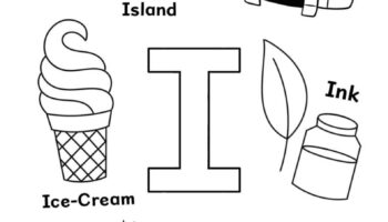 Free Letter I Worksheets For Preschool The Hollydog Blog