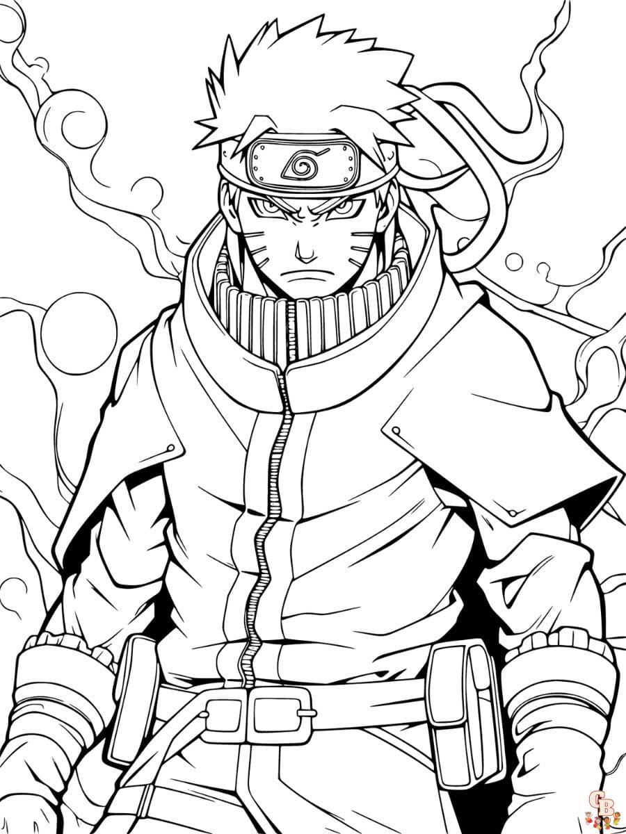 naruto coloring pages