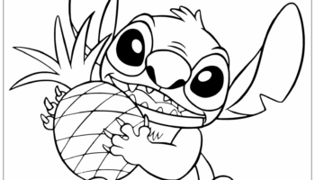 Free Printable Lilo Stitch Coloring Pages Disneyclips