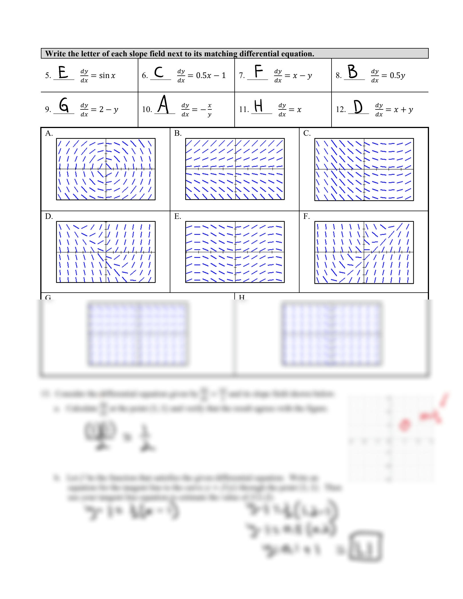 Free Slope Fields Worksheet Download Free Slope Fields Worksheet Png Images Free Worksheets On Clipart Library