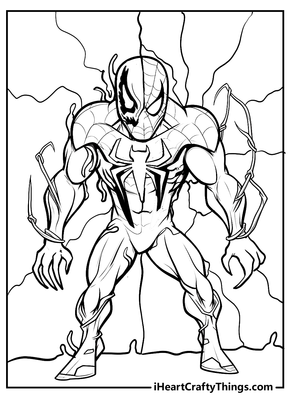 Free Venom Coloring Pages 15 Easy Printable PDFs  Free Venom Coloring Pages 15 Easy Printable PDFs