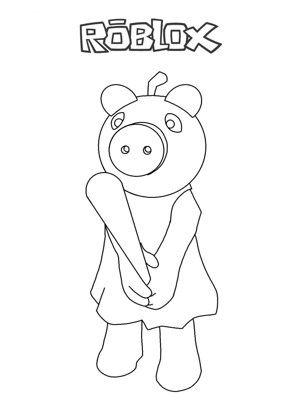 piggy coloring pages