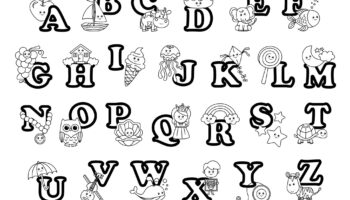 Fun And Easy To Print ABC Coloring Pages For Preschoolers Kindergartners Tulamama