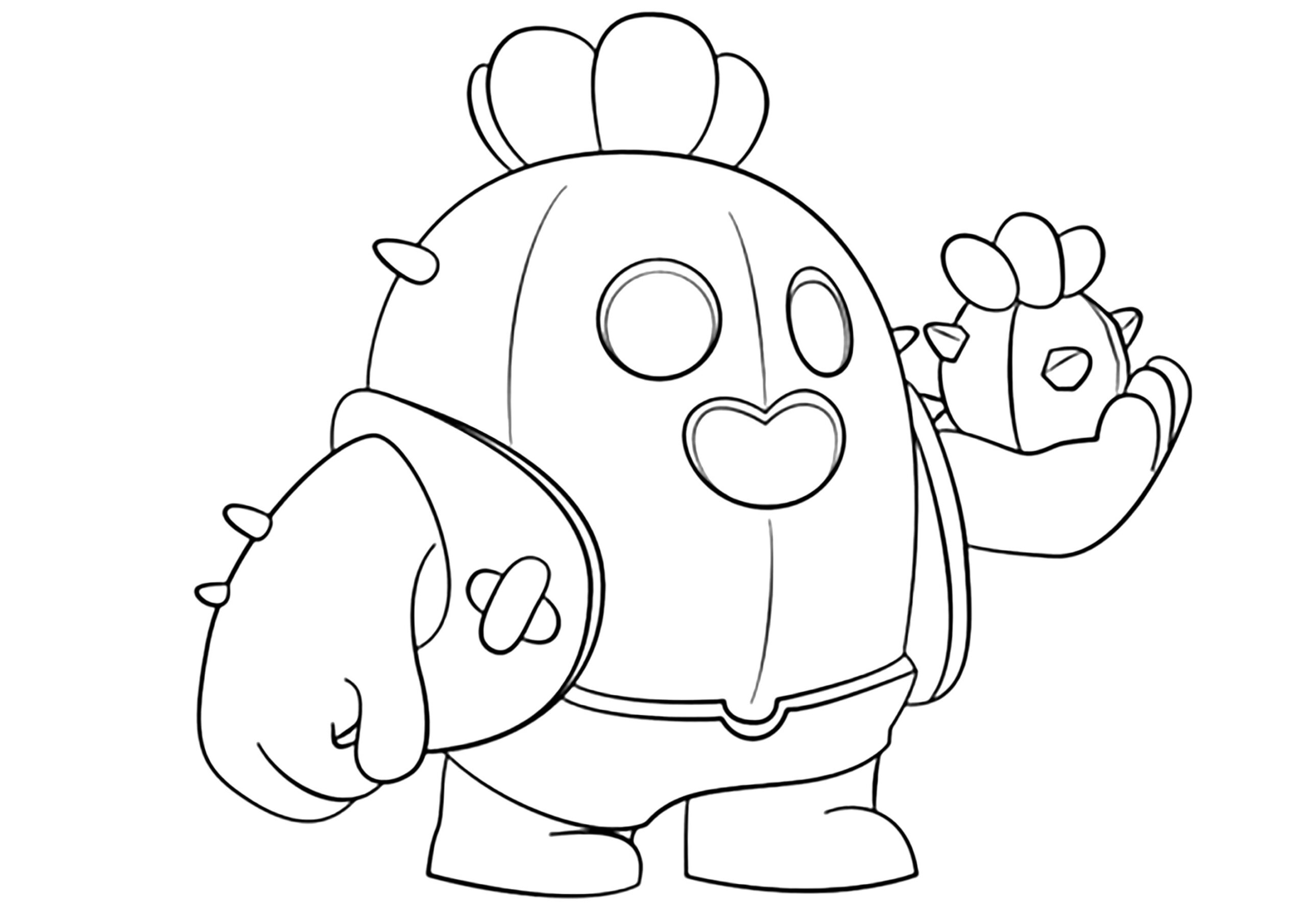 brawl stars coloring pages
