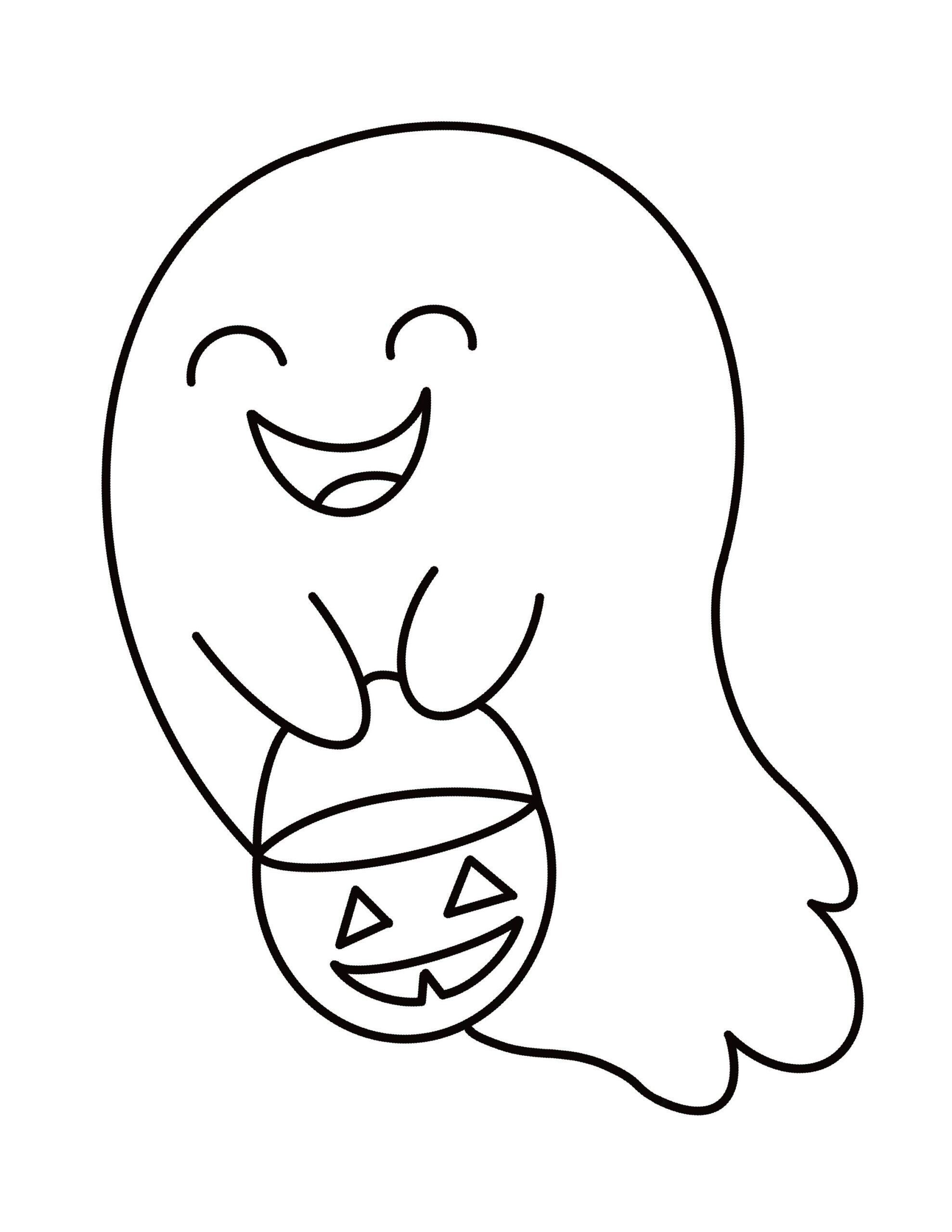 Halloween Ghost Coloring Page For Kids coloring For Kids coloring Pages Coloring Sheets coloring coloring For Adults colouring kids Crafts Etsy Israel