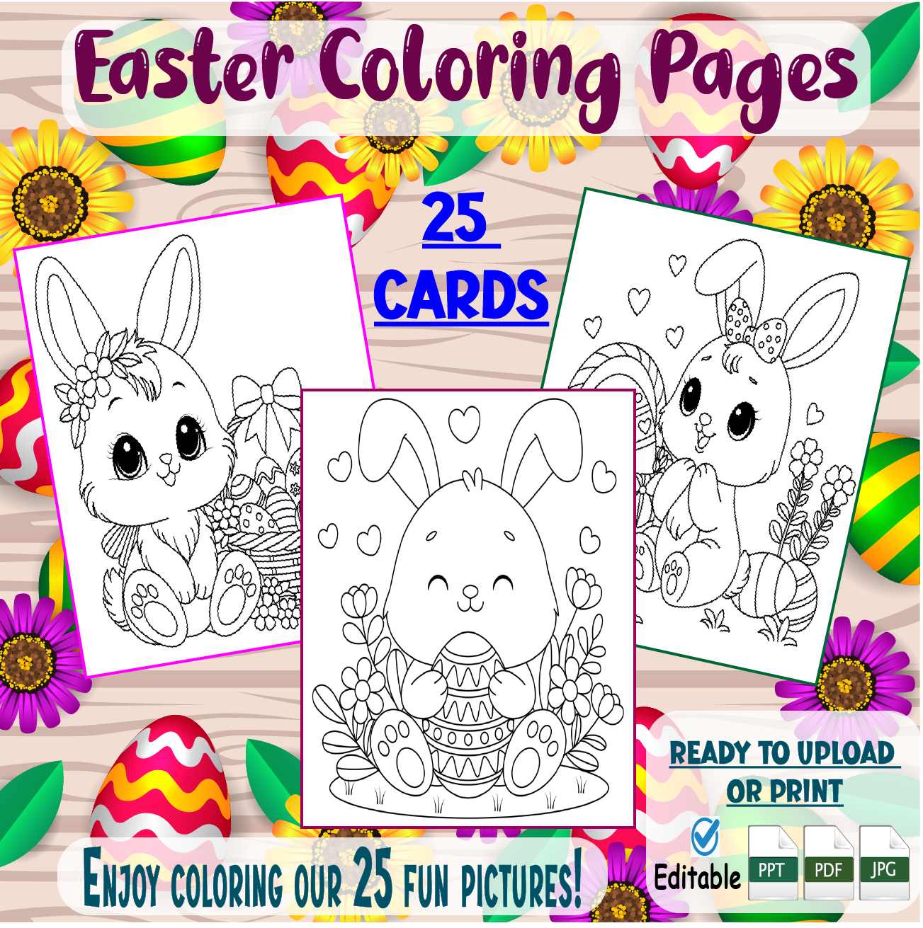 Happy Easter Coloring Pages Made By Teachers Happy Easter Coloring Pages Made By Teachers