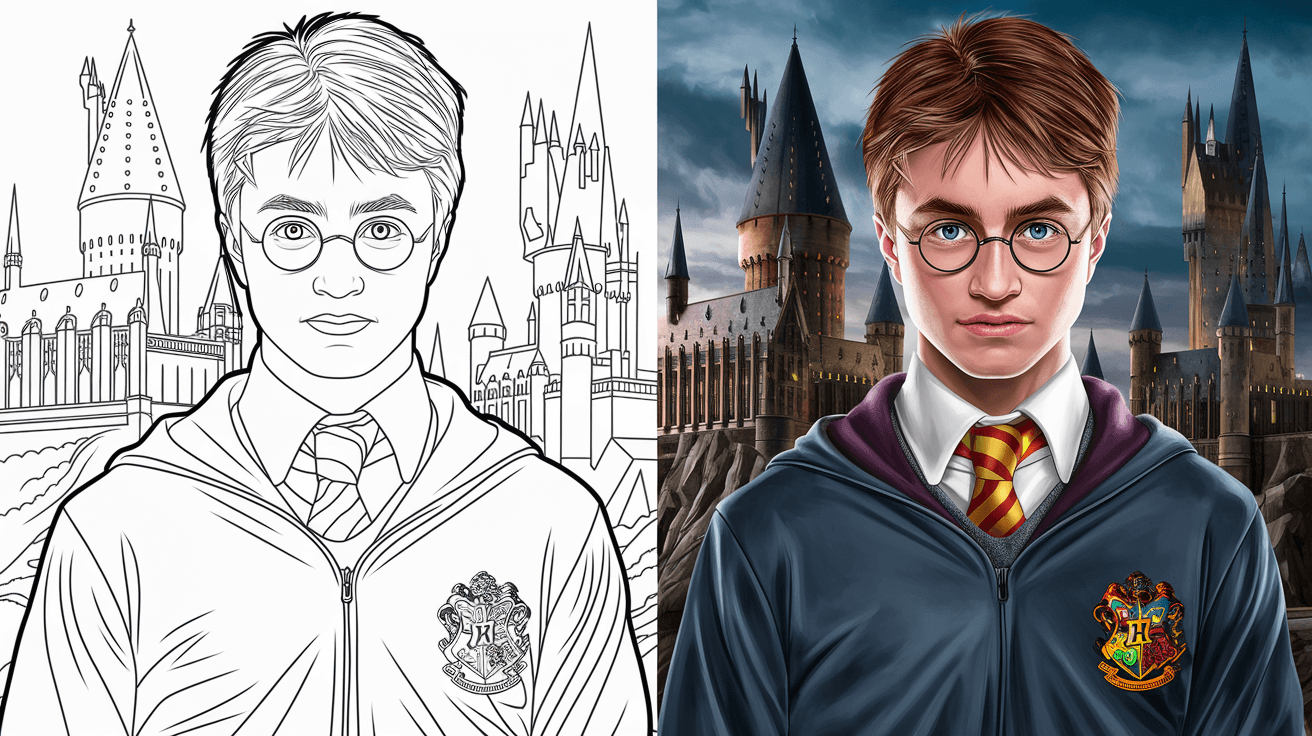 Harry Potter Coloring Pages 75 Free Printable PDF Harry Potter Coloring Pages 75 Free Printable PDF